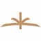 Ekena Millwork Davenport Timber Gable Bracket, Western Red Cedar, 60"W x 22"H x 1 1/2"D x 3 1/2"F, 9/12 Pitch GBW060X22X0204DAV00SWR - alternate 1